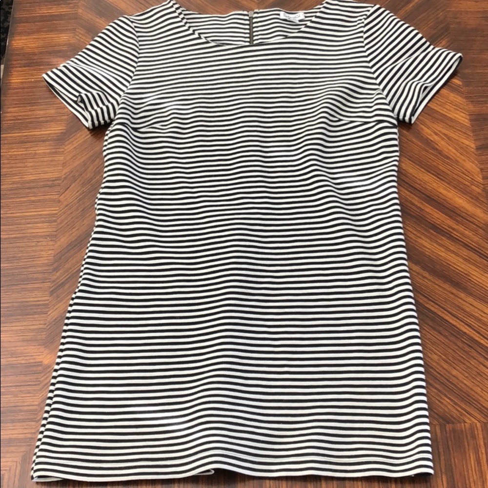 NWOT Splendid Striped Tunic Zip Back XS